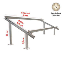 Load image into Gallery viewer, Loom solar 3 panel stand (375 watts)